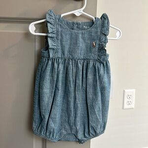 Ralph Lauren Polo Romper. LT Vintage. Brand New.
